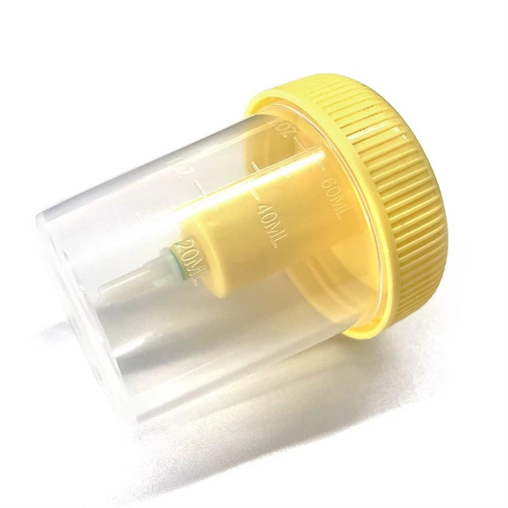 Urine Cup With Integrated Transfer Device