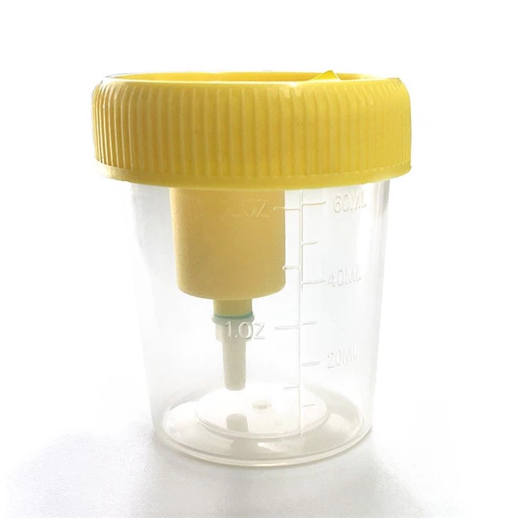 Urine Cup With Integrated Transfer Device